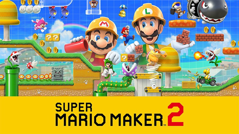 Nintendo Switch『スーパーマリオメーカー 2』の発売日が、6月28日に ...