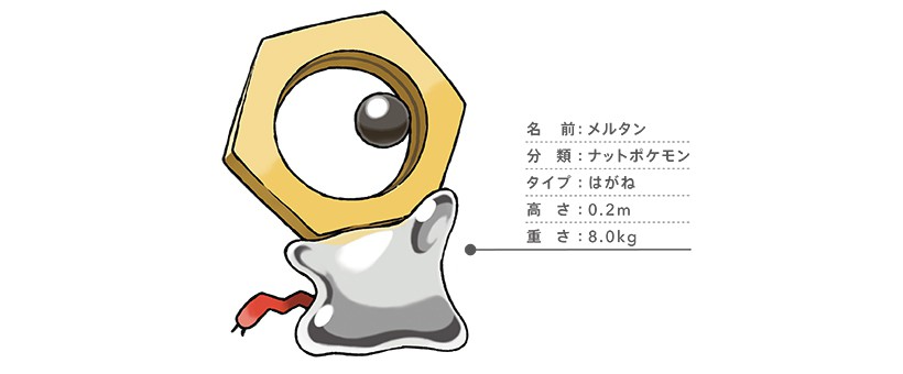 Pokemon Go に現れた謎のポケモン その名は メルタン トピックス Nintendo