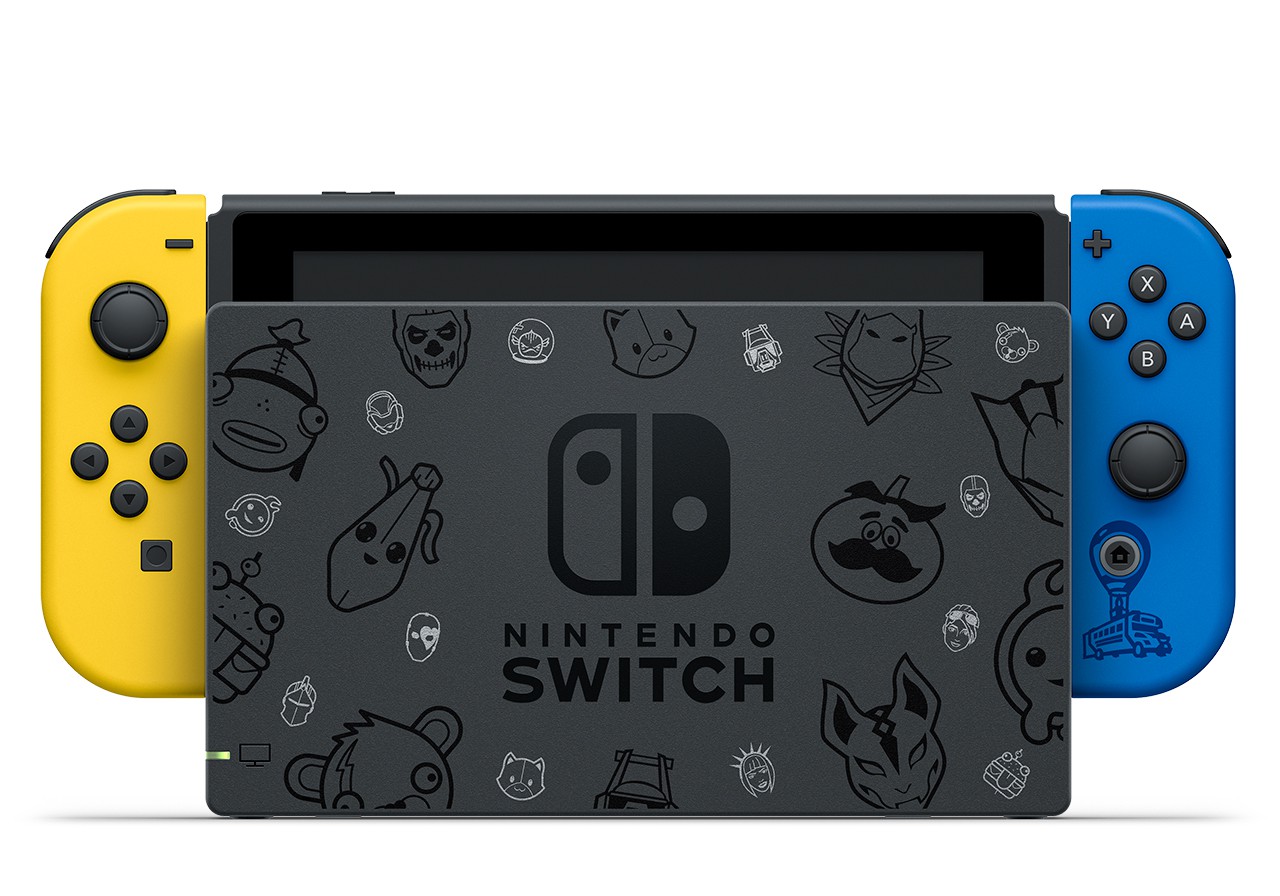 【ジャンク品】Nintendo switch フォートナイト本体