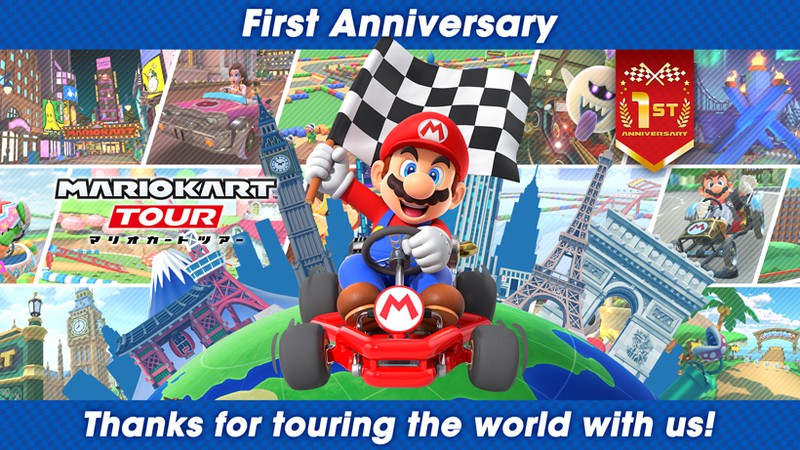 マリオカート ツアー の 1stアニバーサリーツアー が開幕 トピックス Nintendo
