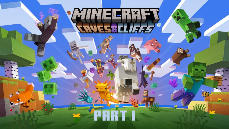 Minecraft の大型アップデート Caves Cliffs 洞窟と崖 の第1弾が 本日より配信開始 トピックス Nintendo