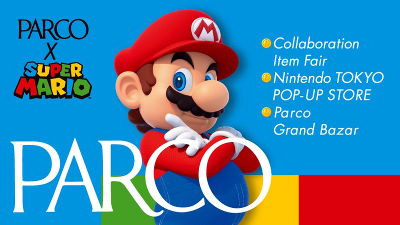 パルコ スーパーマリオのコラボレーション企画 21年パルコサマーキャンペーン が6月25日スタート 全国のparco 5店舗でnintendo Tokyoポップアップストアも トピックス Nintendo