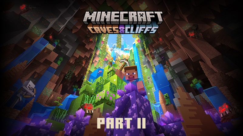 Minecraft』の大型アップデート「Caves & Cliffs (洞窟と崖)」の第2弾