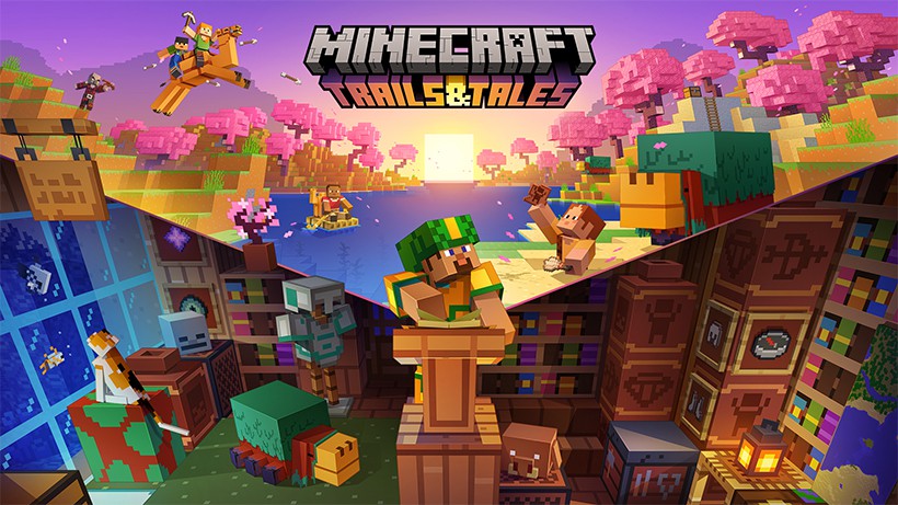 Nintendo Switch『Minecraft』最新の大型アップデート「Trails & Tales ...